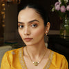Sankranti Chamel Pendant Set