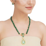 ANMOL PAN ZIRCON PENDANT NECKLACE SET