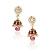 Gold Plated Vivaah Red Kundan Choker Set