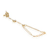 Gold Plated Vivaah Pearl Kundan Haathphool Pair
