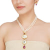 ANMOL KUNDAN PENDANT NECKLACE SET