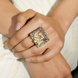 Sankranti Gold/Silver plated Ring