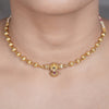 22k Gold Plated Amolya Kanaka Choker Set