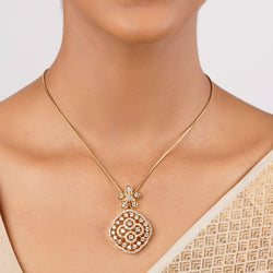 22k Gold Plated Sankranti Tithira Pendant