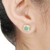 ANMOL ZIRCON GREEN SEMI KARBIN PENDANT