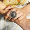 Sankranti Flower Gold/Silver Ring