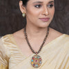 22k Gold Plated Amolya Chitra Pendant Set