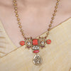 22k Gold Plated Amolya Veera Pendant