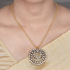 22k Gold Plated Amolya Kalika Pendant