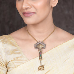 22k Gold Plated Amolya Vriksha Pendant
