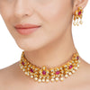 Kanchan Silver Kundan Necklace Set