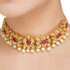 Kanchan Silver Kundan Necklace Set