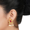 Kanchan Silver Kundan Necklace Set
