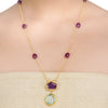 ANMOL RED PENDANT NECKLACE