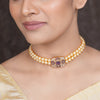 22k Gold Plated Amolya Manimala Choker