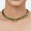 22k Gold Plated Tarini Advika Necklace set