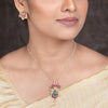 22k Gold Plated Amolya Rajnidhi Pendant Set