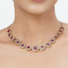 22k Gold Plated Tarini Ahana Necklace set
