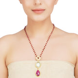 ANMOL ZIRCON PAN PENDANT