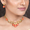 22k Gold Plated Amolya Amra Necklace Set