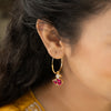 Sparsh 22k Gold Plated Hoops