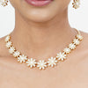 22k Gold Plated Tarini Aradhya Necklace set