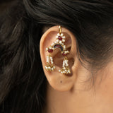 22k  Gold Plated Ruby Earcuff