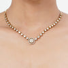 22k Gold Plated Tarini Chaitali Necklace set