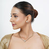 22k Gold Plated Tarini Chaitali Necklace set