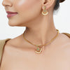 22k Gold Plated Tarini Darika Necklace set