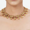 22k Gold Plated Tarini Dhrishti Necklace set