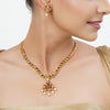 22k Gold Plated Tarini Divija Necklace set