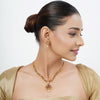 22k Gold Plated Tarini Divija Necklace set