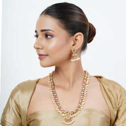 22k Gold Plated Tarini Eshita Necklace set