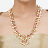 22k Gold Plated Tarini Eshita Necklace set