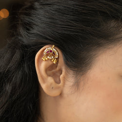 Shruti 22k Gold Plated Earcuff