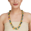 DOR CHAIN MULTI COLOUR NECKLACE