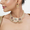 22k Gold Plated Tarini Gunika Necklace set