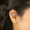 22k Gold Plated Chand Earcuff