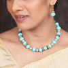 22k Gold Plated Amolya Neelaya Necklace Set