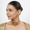 22k Gold Plated Tarini Ishika Necklace set