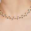 HEERA BLUE NECKLACE SET