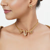22k Gold Plated Tarini Janhavi Necklace set