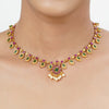 22k Gold Plated Tarini Jivanta Necklace set
