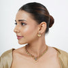 22k Gold Plated Tarini Jivanta Necklace set