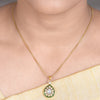 22k Gold Plated Amolya Khushaali Pendant Set