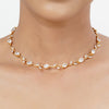 22k Gold Plated Tarini Kalya Necklace set