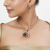 22k Gold Plated Tarini Kanisha Necklace set