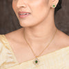 22k Gold Plated Amolya Rajnita Pendant Set