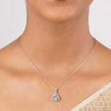 Silver Sankranti Zunaira Pendant